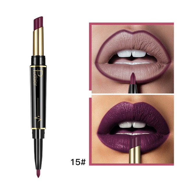 Matte Lipstick Wateproof Double Ended