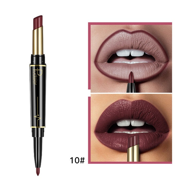 Matte Lipstick Wateproof Double Ended