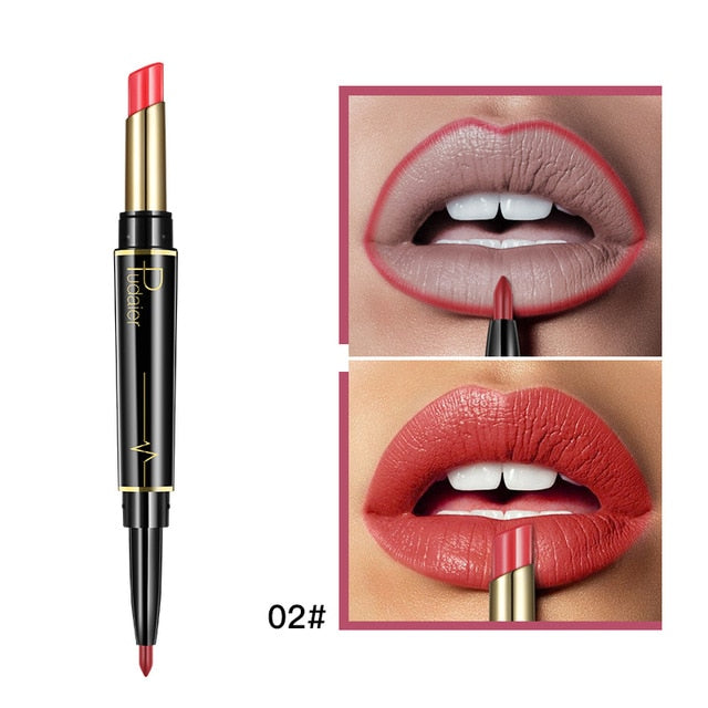 Matte Lipstick Wateproof Double Ended